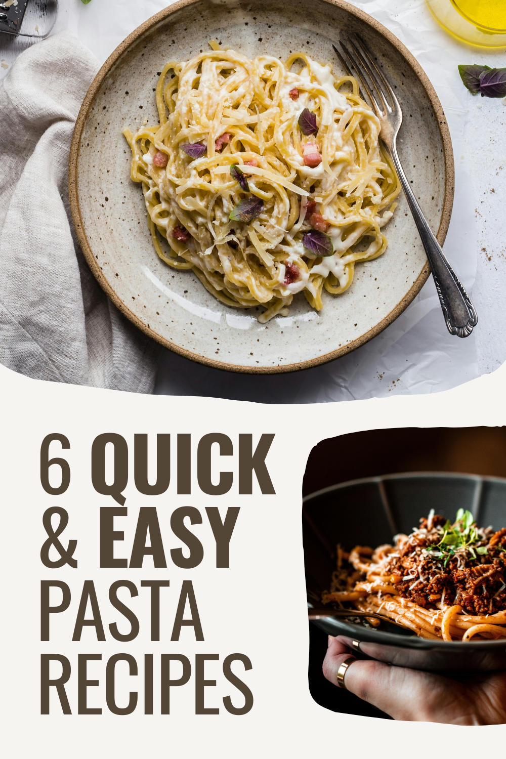 6 Must-Try Simple Pasta Recipes for Quick, Irresistible Meals You’ll Crave